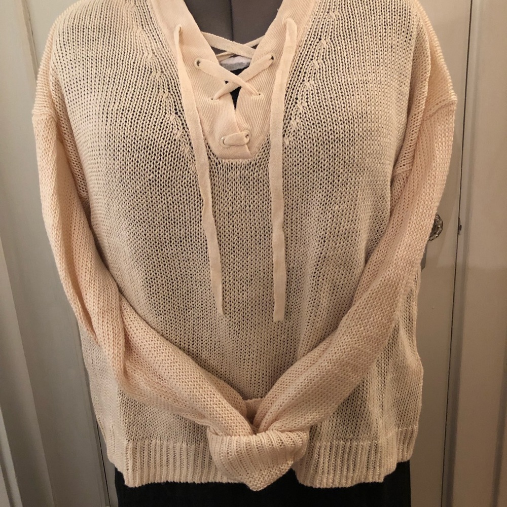 NWT J.Crew linen sweater XL
